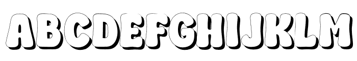 Fox Kind Shadow Font UPPERCASE