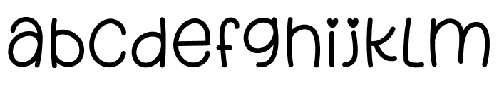 Fox Lime Regular Font LOWERCASE