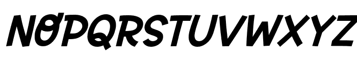 Fox Marilyn Slant Font UPPERCASE