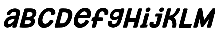 Fox Monster Italic Font LOWERCASE