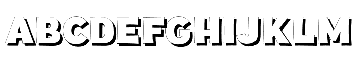 Fox Potion Shadow Font UPPERCASE