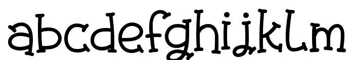 Fox Spider Font LOWERCASE