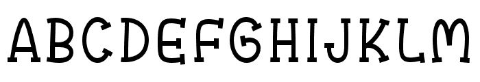 Fox Spinach Thin Font UPPERCASE