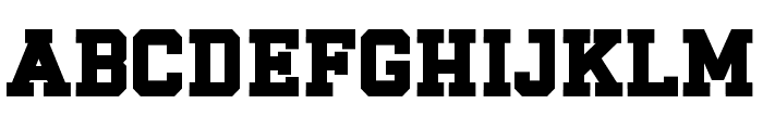 Fox Sport Font UPPERCASE