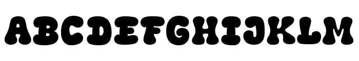 Fox Squish Font UPPERCASE
