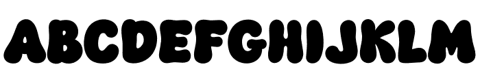 Fox Sticky Font LOWERCASE