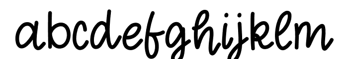 Fox Taylor Font LOWERCASE