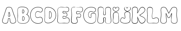 Fox Toffix Outline FONT