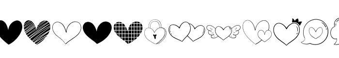Fox Valentine Font UPPERCASE