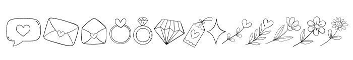 Fox Valentine Font UPPERCASE