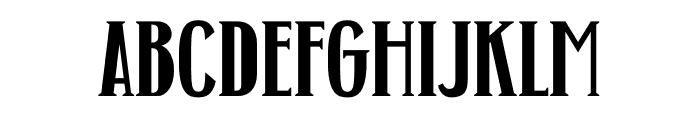 Fox Veteran Font LOWERCASE