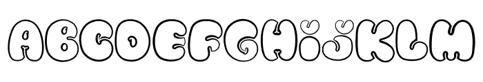 FoxLimber3D-Regular Font LOWERCASE