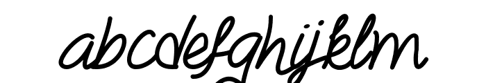 FoxesInLove Font LOWERCASE