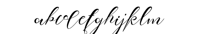 Foxglove Font LOWERCASE