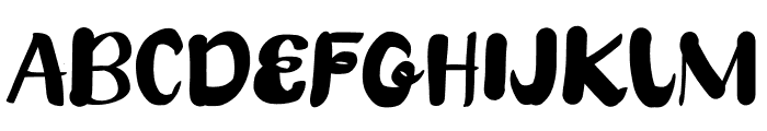 Foxie Gal Font UPPERCASE