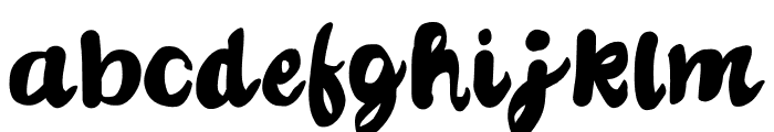 Foxie Gal Font LOWERCASE