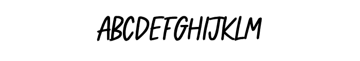 Foxrights Font UPPERCASE