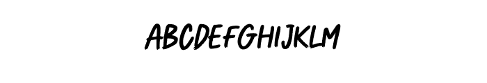 Foxrights Font LOWERCASE