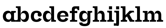 Fraco regular Font LOWERCASE