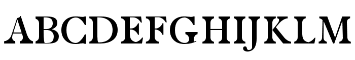 Fradic regular Font UPPERCASE