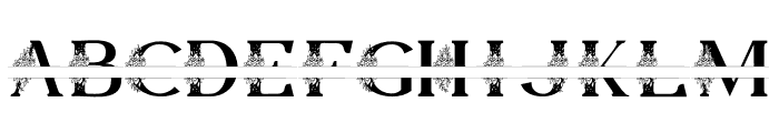 Fragie Monogram Font LOWERCASE