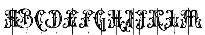 Fragrance Inset 3 Font UPPERCASE