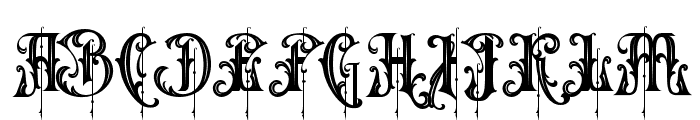 Fragrance-Inset3 Font UPPERCASE