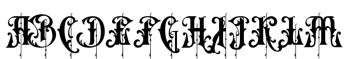Fragrance Regular 3 Font UPPERCASE