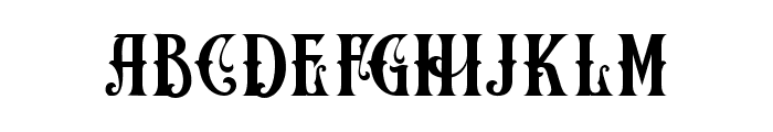 Fragrance Regular 4 Font LOWERCASE