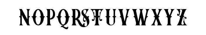 Fragrance Regular 4 Font LOWERCASE