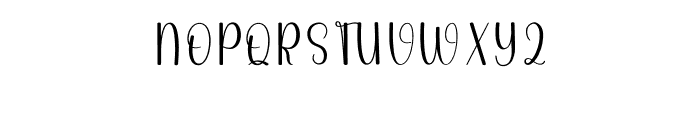 Franchie Font UPPERCASE