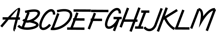 Frank Ghoes Font UPPERCASE