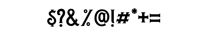 Frankest Serif Regular Font OTHER CHARS
