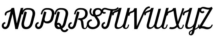 Frankey Script Regular Font UPPERCASE