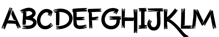 Franks Font UPPERCASE