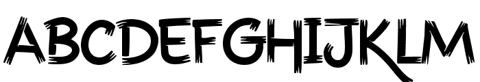 Franks Font LOWERCASE