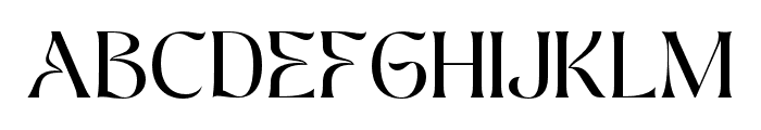 Frastha Light Font UPPERCASE