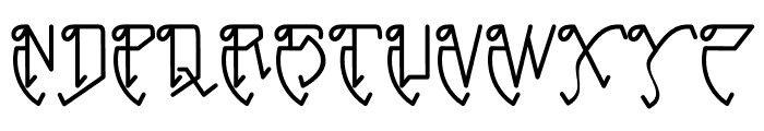 Fratra Font LOWERCASE