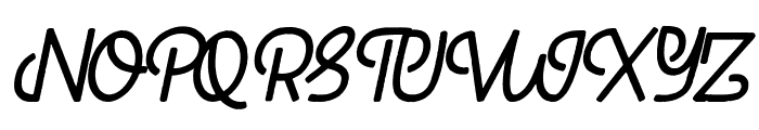 Fraulein Revival Italic Italic Font UPPERCASE