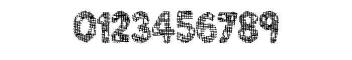 Frayed Threadbare Fabri Regular Font OTHER CHARS