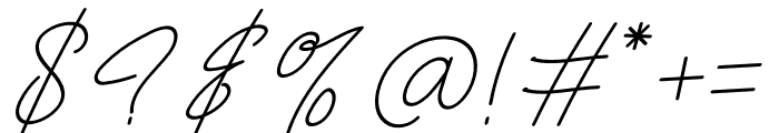 Frayhord Monoline Font OTHER CHARS