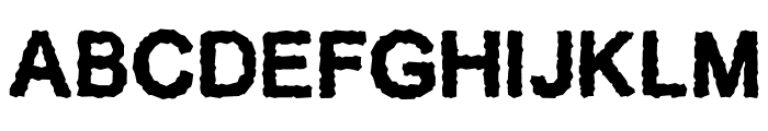 Freak Stone Regular Font UPPERCASE
