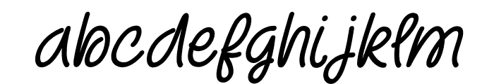 FreakMailer2-Italic Font LOWERCASE