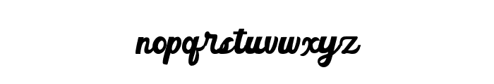 FreakingRegular Font LOWERCASE