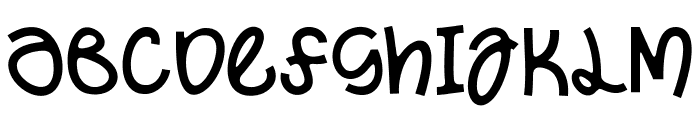 FredalsExperimentalFontCombinat Font LOWERCASE