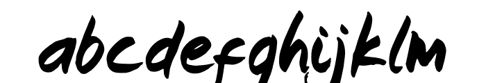 Frederick Greatong Font LOWERCASE