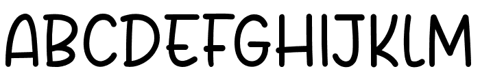 Fredy-Bagie-Regular Font UPPERCASE