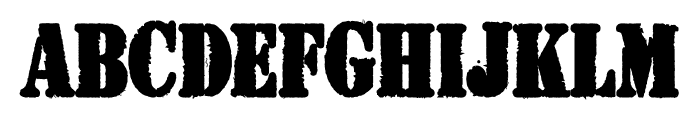 Freedom Rings CF Font LOWERCASE