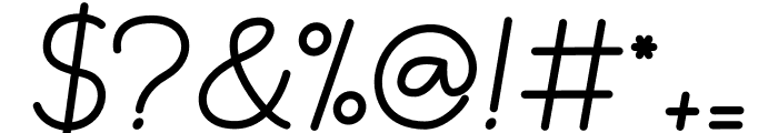 Freedom Signature Font OTHER CHARS