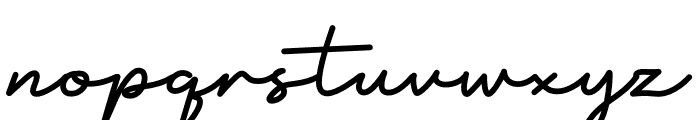 Freedom Signature Font LOWERCASE